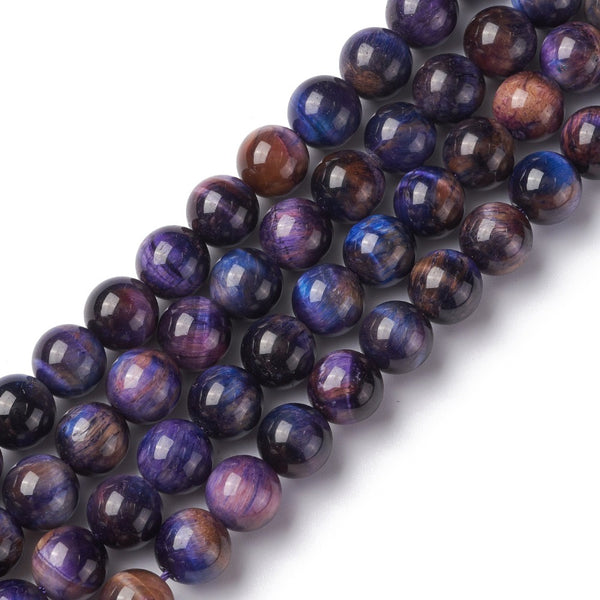 Ojo de Tigre, Galaxia, 6mm/8mm/10mm/12mm, Beads