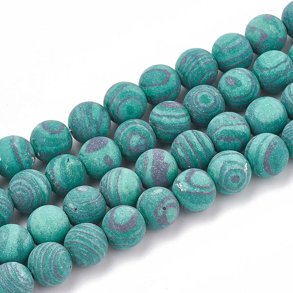 Malachite, Piedra, 4mm/6mm/8mm/10mm/12mm, Beads