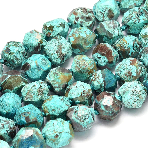 Ocean Jasper, Piedra Facetada, 18mm, Beads