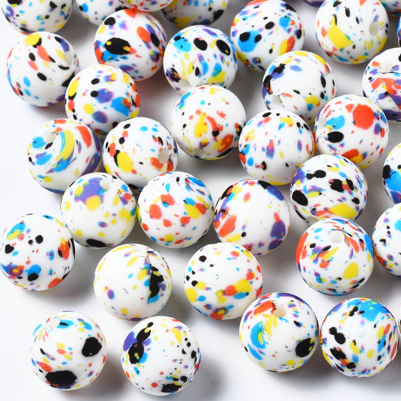 Bead Redondo, Silicona, 12mm, Beads