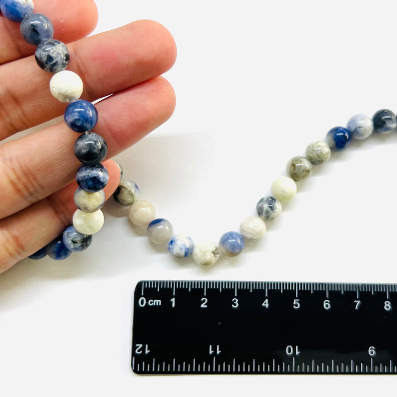 Sodalite, Piedra, Beads, 8mm