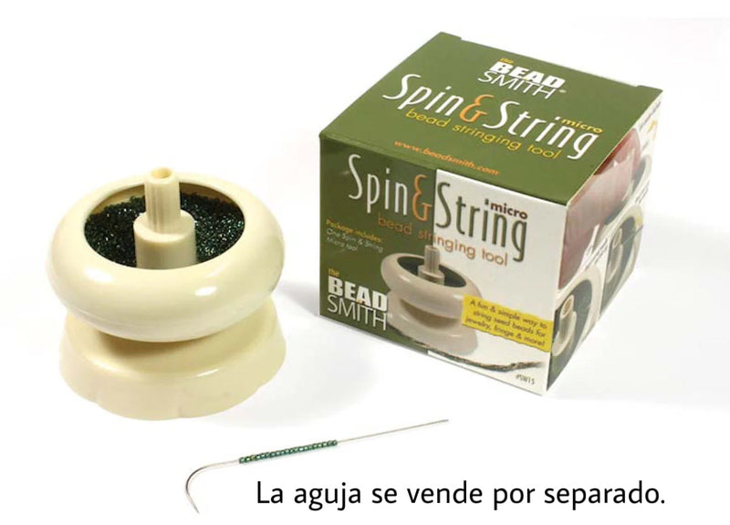 Spin & String Micro, Herramienta para Insertar Beads