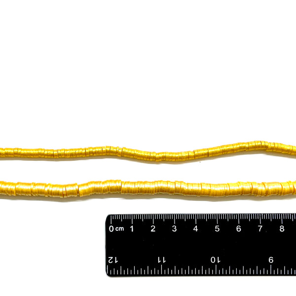 Separadores en Goma, Oro y Plata Metálico, 4mm/6mm, Beads, Spacer