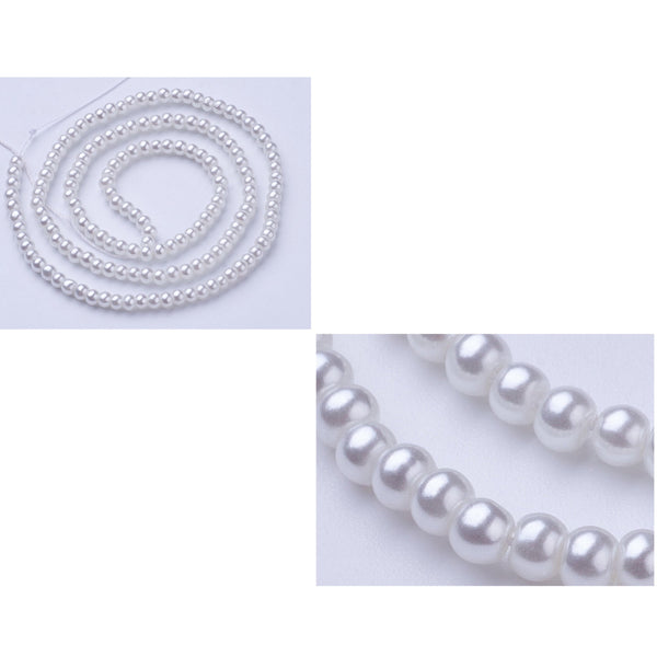 Glass Pearls, 3mm, Beads