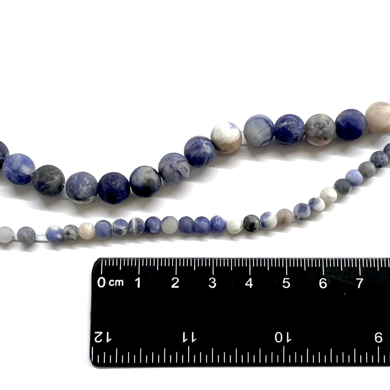 Sodalite, Piedra, 8mm/4mm, Beads