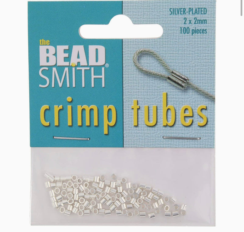 Crimp Tube, BeadSmith, Enchapado