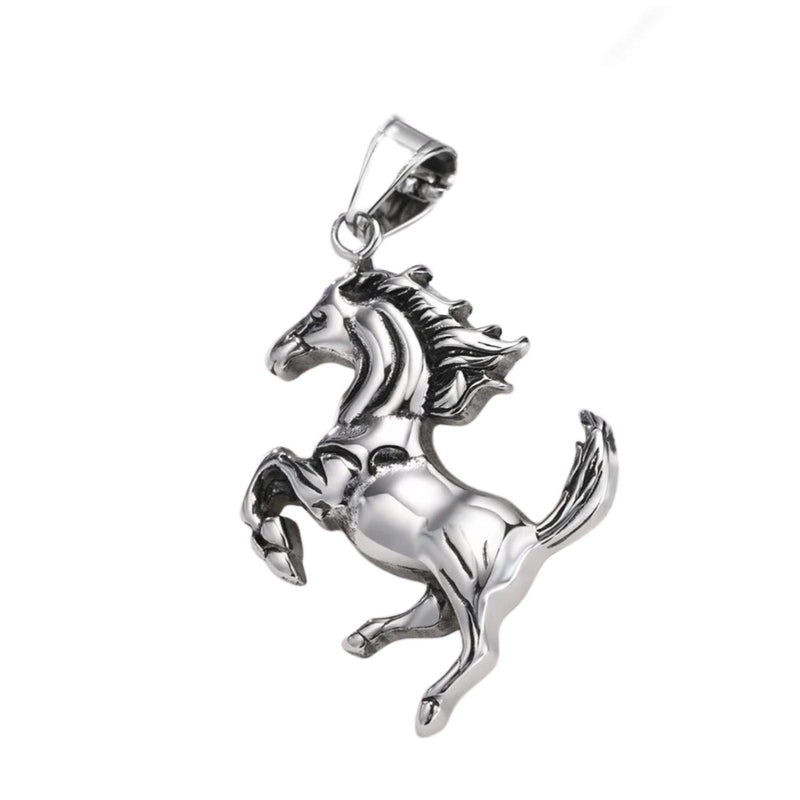 Caballo, Stainless Steel, Charm