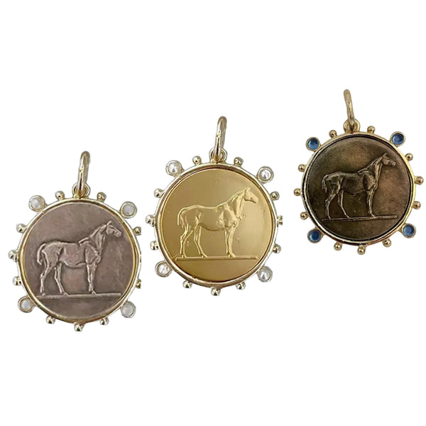 Caballo, Coin, Charm