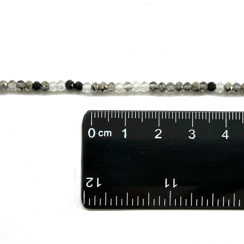 Crystal Rondelle 3mm