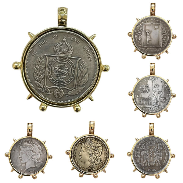 Peseta, Charm, Pendant