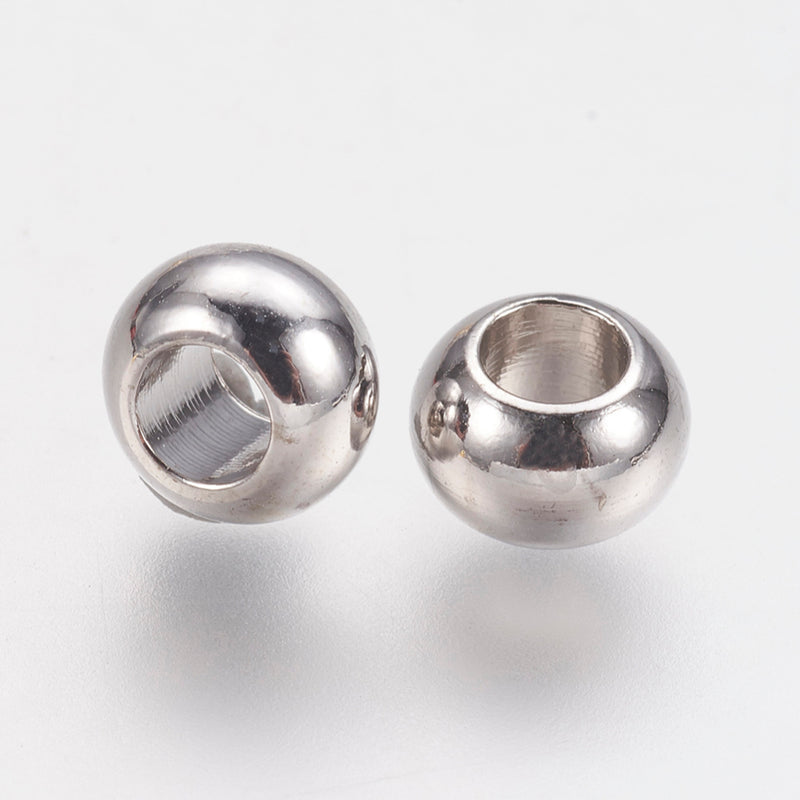 Spacer, 6mm, Plated