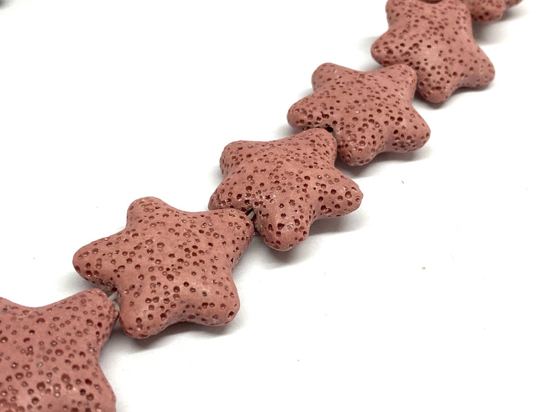 Estrella, Piedra Lava, Strand, Bead