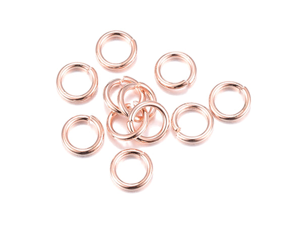 Argollas, Rose Gold, Stainless Steel