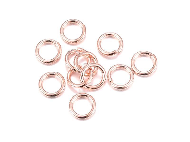 Argollas, Rose Gold, Stainless Steel