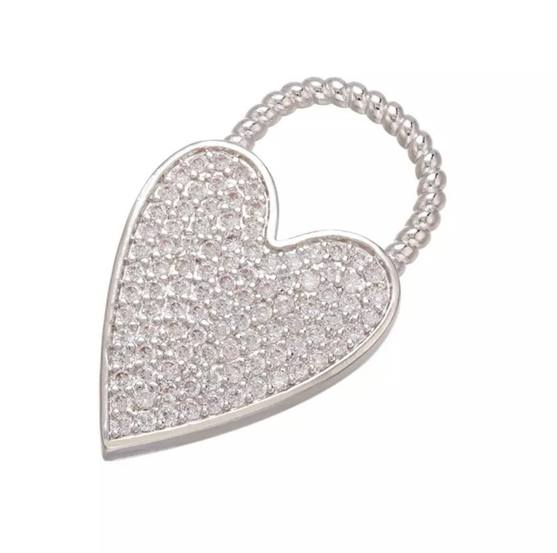 Heart, Pendant, 18k plating