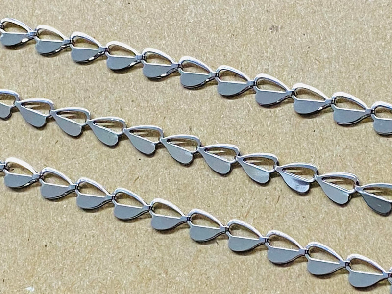 Corazón, Cadena, Stainless Steel