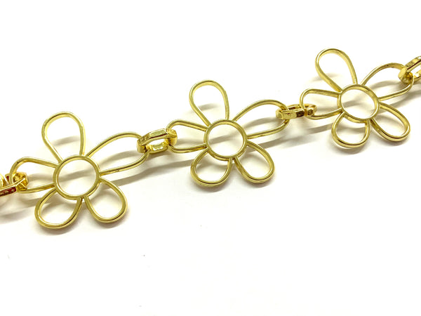 Chain, Flower, Plating