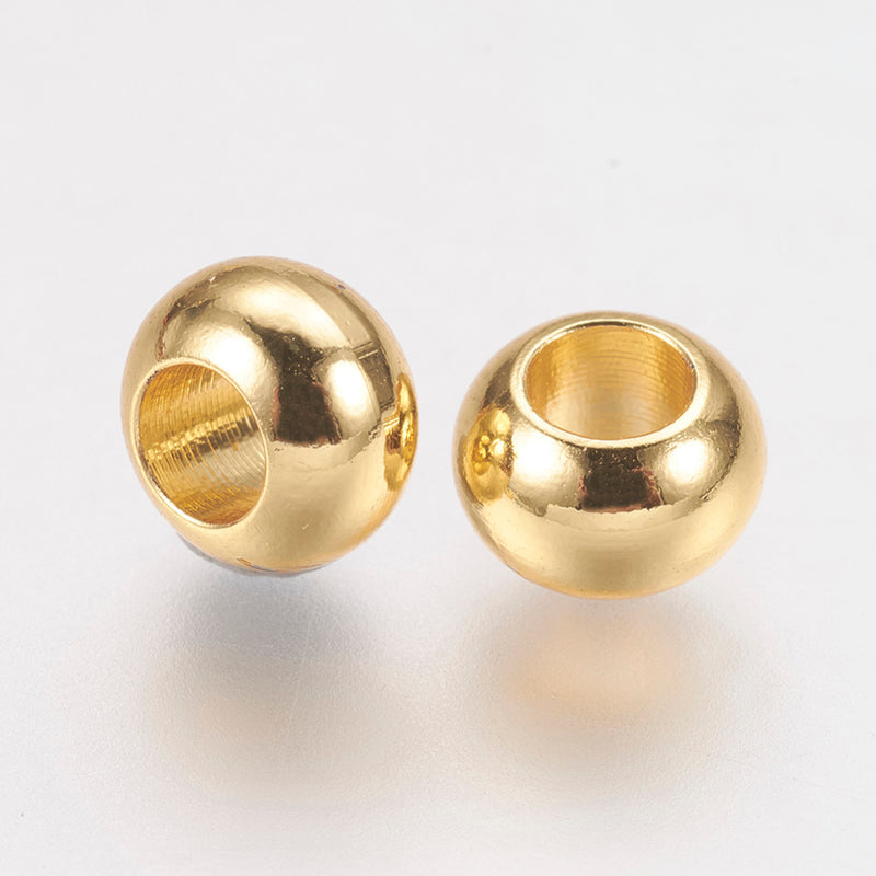 Spacer, 6mm, Plated