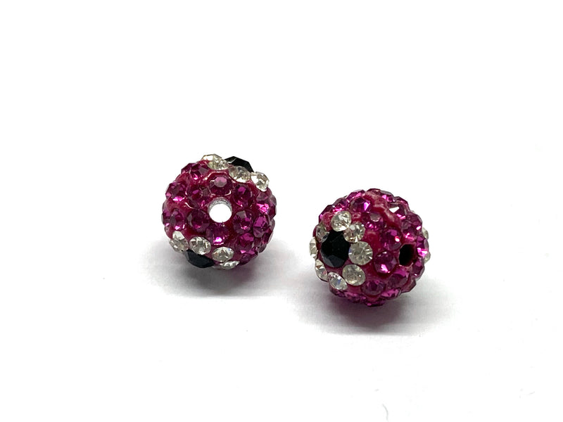 Beads con Rhinestone 9mm