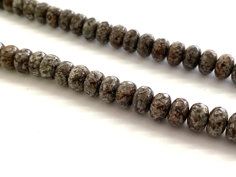 Stone, Rondelle, Faceted, 8mm