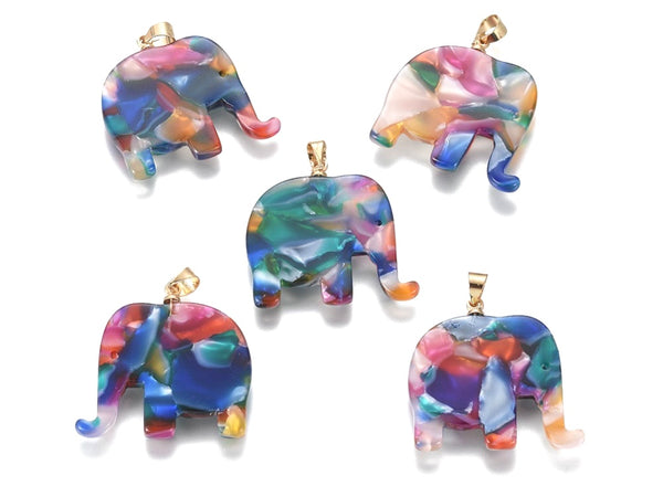 Elephant, Pendant, Resin