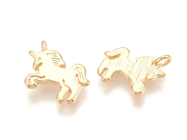 Unicorn, 18k plating