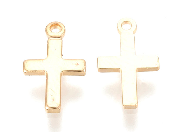 Cross, Plated, Charm*