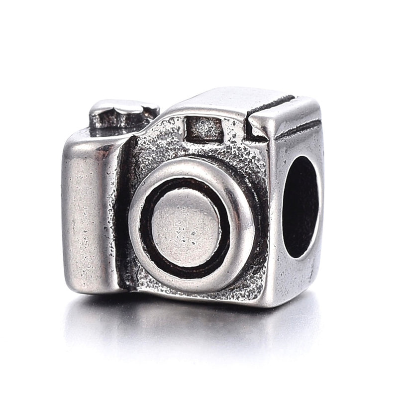 Camara, Beads, Stainless Steel