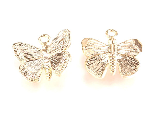 Mariposa, Enchapado 18k