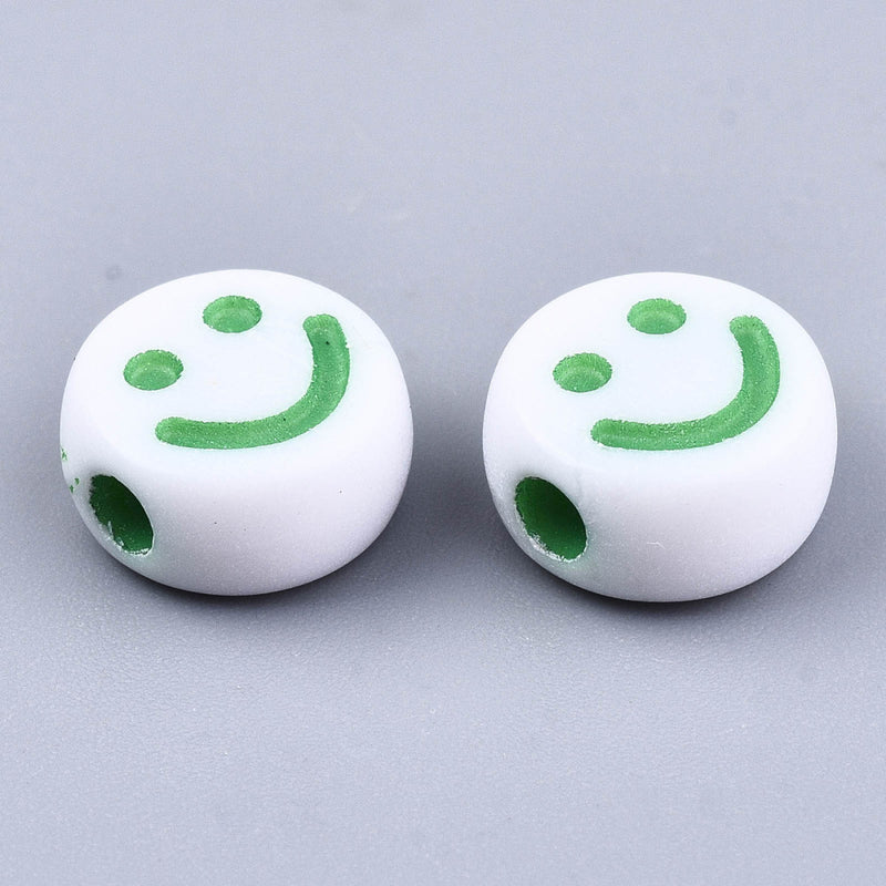 Smile Emoji Happy Face Carita Feliz Beads Deer Beads Store