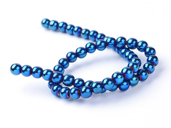 Hematite Azul, 10mm, Beads