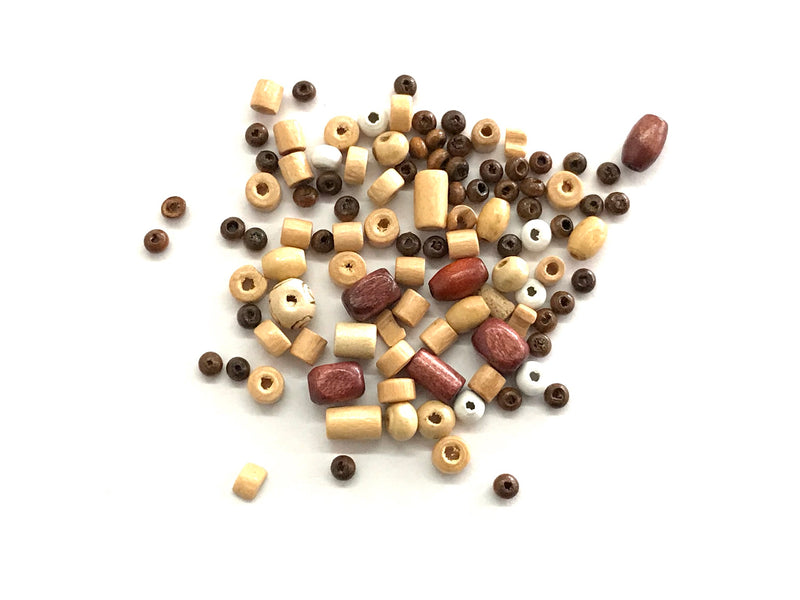 wooden beads