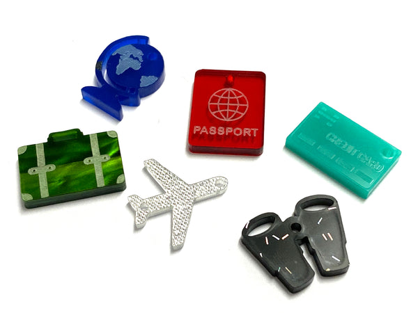 Travel, Charm, Connector, Passport, World, Suitcase, Plane