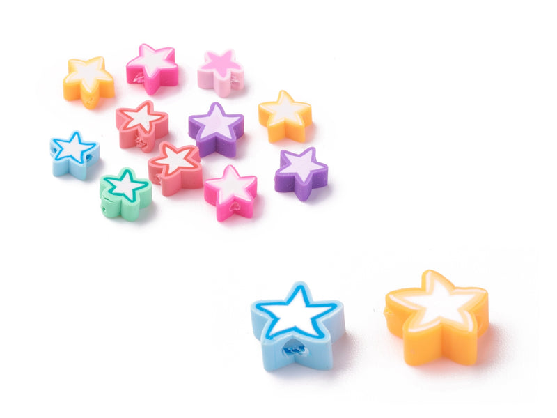 Star, Beads, Rubber