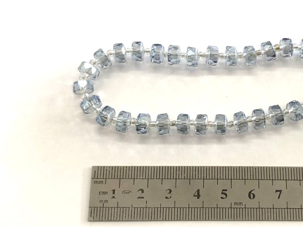 Faceted Crystal, 7x4mm