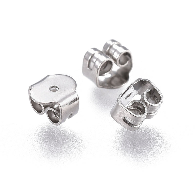 Pinche de Pantalla, Ear Nuts, Stainless Steel