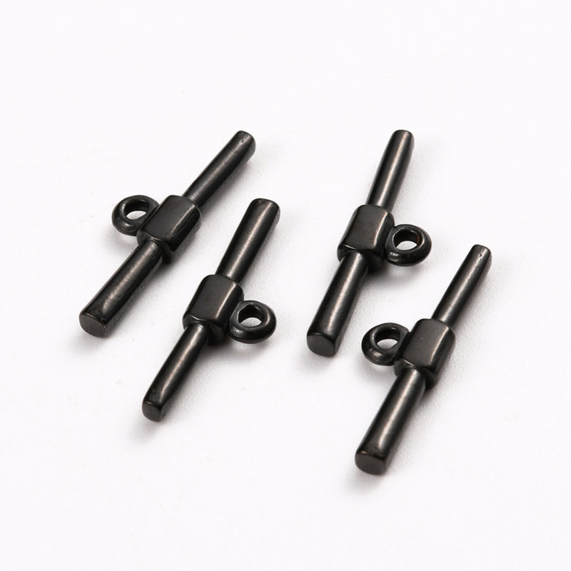 Toggle, Bar and Ring Closure, Stainless Steel