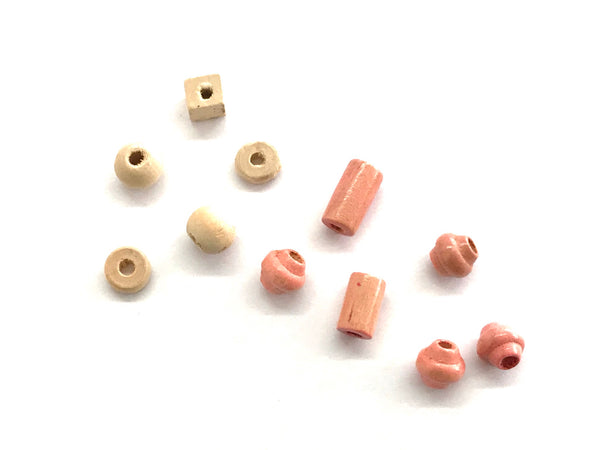 wooden beads