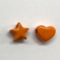 Estrella, Corazón, Colgante para Cadena