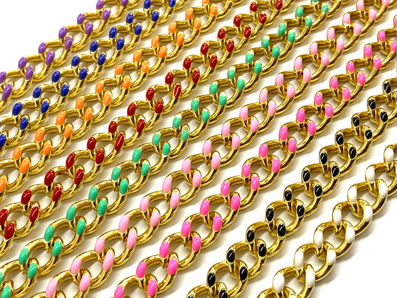 Chain, Enamel, Plating