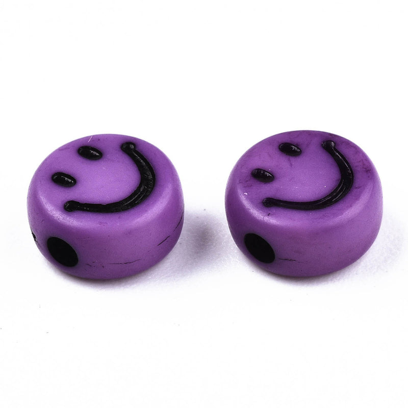 Smile, Emoji, Happy Face, Carita Feliz, Beads