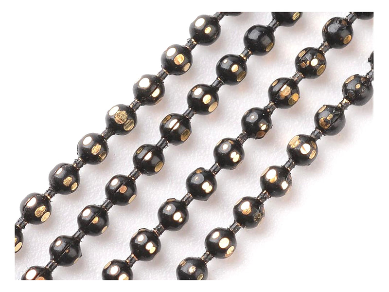 Military Chain, Faceted, 1.5mm