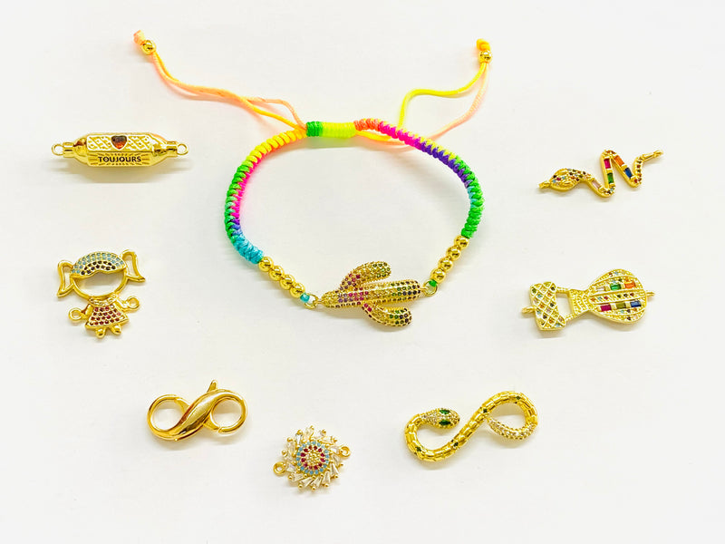 Pulsera Ajustable para Conectores, Enchapado 24k