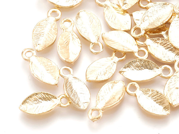 Leaf, 18k plating