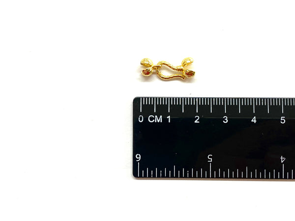 Clasp for Military Chain, S-Hook, Plated