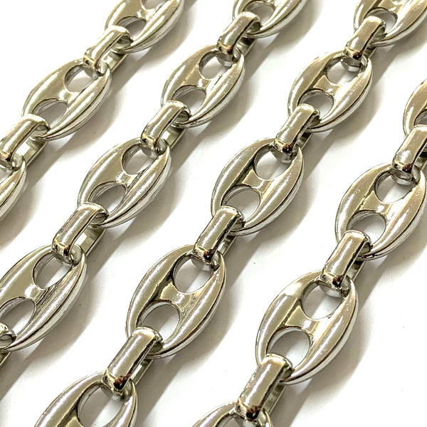 Oval, Chain, Plating