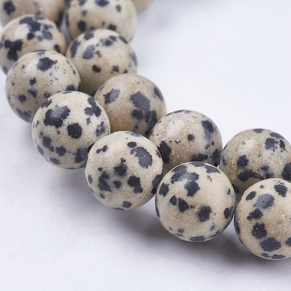 Dalmatian Jasper, Piedra, 10mm, Beads