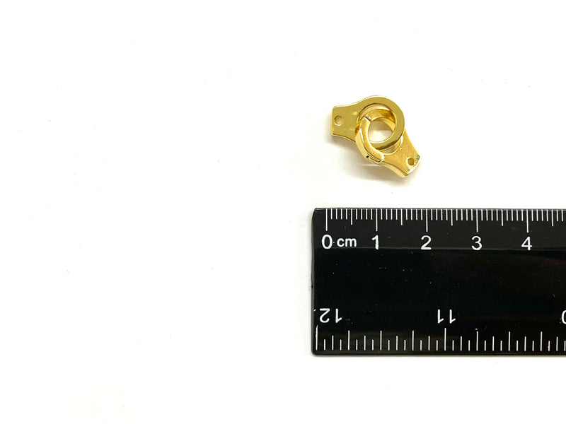 Connector, Handcuffs, 18k Plating