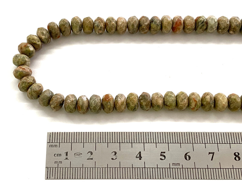 Stone, Rondelle, Faceted, 8mm