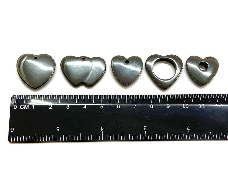 Corazón, Hematite, Charm